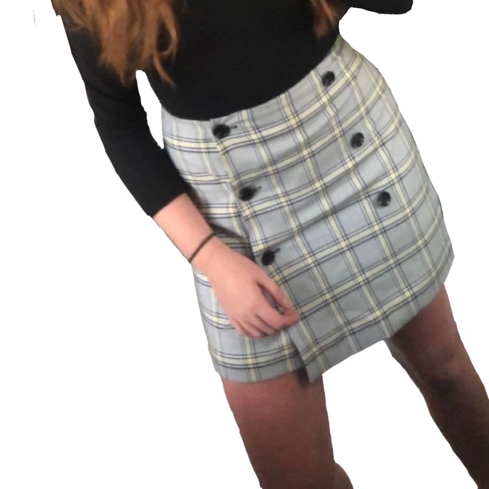 DIVIDED by H&M Plaid Skirt